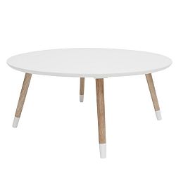 Biely konferenčný stolík Canett Misty