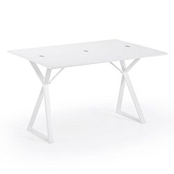 Biely konzolový stolík La Forma Atik
