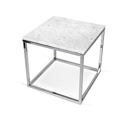 Biely stolík TemaHome Prairie Marble