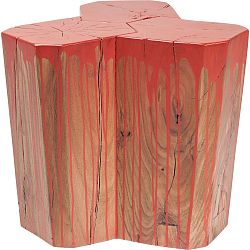 Červená stolička Kare Design Bunny
