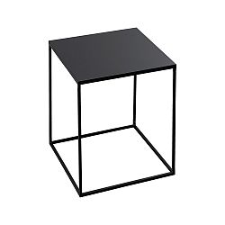 Čierny odkladací stolík Design Twist Fargo