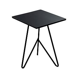 Čierny odkladací stolík Design Twist Padang