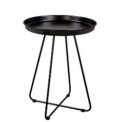 Čierny odkladací stolík Nørdifra Tray Coffee