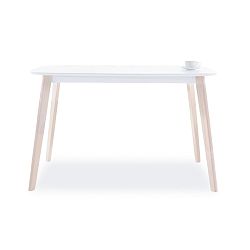 Jedálenský stôl s nohami z kaučukového dreva Signal Tibi, dĺžka 90 cm