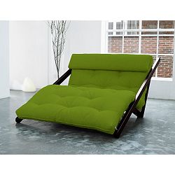 Leňoška Karup Figo, Wenge/Lime, 120 cm