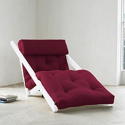 Leňoška Karup Figo, White/Bordeaux, 70 cm