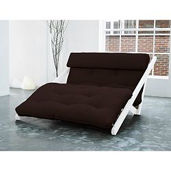 Leňoška Karup Figo, White/Brown, 120 cm