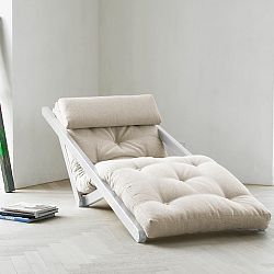 Leňoška Karup Figo White/Natural,  70 cm