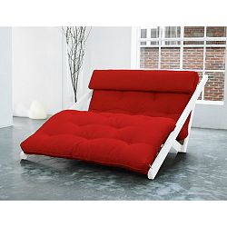 Leňoška Karup Figo, White/Red, 120 cm