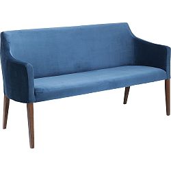 Modrá lavica Kare Design Bench Mode Velvet
