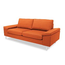 Oranžová dvojmiestna pohovka Vivonita Nathan