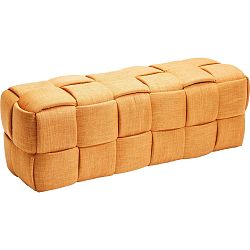 Oranžová lavica Kare Design Woven Orange
