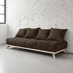 Pohovka Senza Natural / Choco Brown