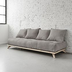 Pohovka Senza Natural/Granite Grey