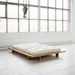 Posteľ Karup Japan Honey, 140 × 200 cm