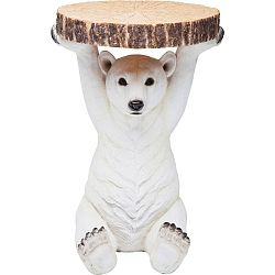 Príručný stolík Kare Design Polar Bear