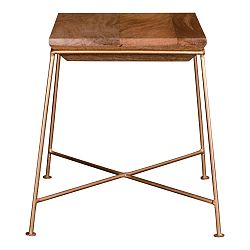 Príručný stolík s doskou z mangového dreva House Nordic Dui