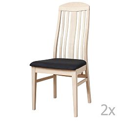 Sada 2 dubových stoličiek Furnhouse Heidi