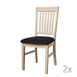 Sada 2 dubových stoličiek Furnhouse Mette