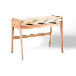 Sekretár z jaseňového dreva Kare Design Lady
