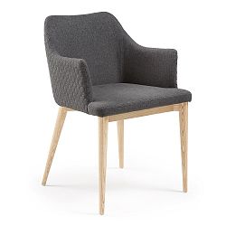 Tmavosivá jedálenská stolička La Forma Danai
