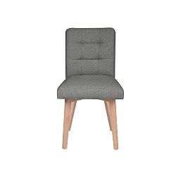 Tmavosivá stolička Micadoni Home Lucio