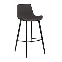 Antracitovosivá barová stolička DAN-FORM Denmark Hype