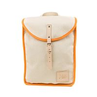 Béžový batoh s oranžovým detailom Mödernaked Orange Heap