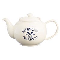 Biela kanvica na čaj Mason Cash Varsity 1,1 l