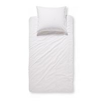 Biele bavlnené posteľné obliečky Damai Beat White, 200 x 140 cm