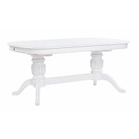 Biely drevený jedálenský stôl Folke Mozart Constanze, dĺžka 170 cm