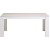Biely jedálenský stôl Parisot Bruay, 170 × 88 cm