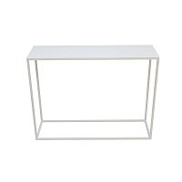 Biely konzolový stolík Take Me HOME Aren, 100 × 30 cm
