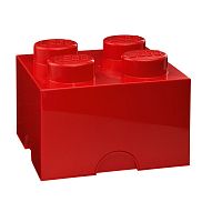 Červená úložná kocka LEGO®