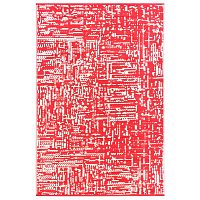 Červeno-biely obojstranný vonkajší koberec Green Decore Take, 120 × 180 cm