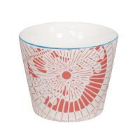 Červeno-biely porcelánový hrnček Tokyo Design Studio Shiki, 180 ml