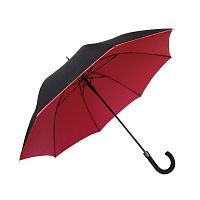 Červeno-čierny dáždnik Susino Noir Rouge