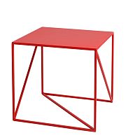 Červený odkladací stolík Custom Form Memo