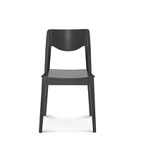 Čierna drevená stolička Fameg Ingred