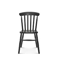 Čierna drevená stolička Fameg Ivar