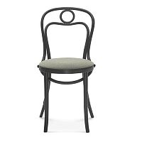 Čierna drevená stolička Fameg Jesper