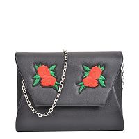 Čierna listová kabelka Magnotti Bags Belarosa