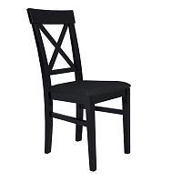Čierna stolička s čiernym sedadlom BSL Concept Hinn