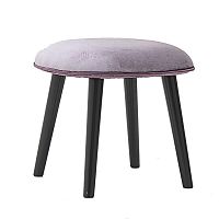 Čierno-fialová stolička InArt Pagnura