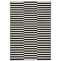 Čierno-krémový koberec Hanse Home Gloria Panel, 160 x 230 cm