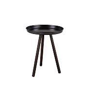 Čierny odkladací stolík Nørdifra Sticks, výška 52,5 cm
