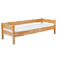 Detská jednolôžková posteľ z masívneho bukového dreva Mobi furniture Mia Sofa, 200 × 90 cm