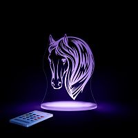 Detské LED nočné svetielko Aloka Horse