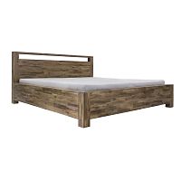 Dvojlôžková posteľ z akáciového dreva Woodking Rennes, 180 x 200 cm