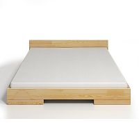 Dvojlôžková posteľ z borovicového dreva SKANDICA Spectrum, 140 × 200 cm